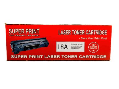 Super Print 18A Black LaserJet Toner Cartridge,