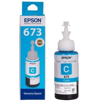 Epson C13-T6732 Cyan Ink Bottle,
