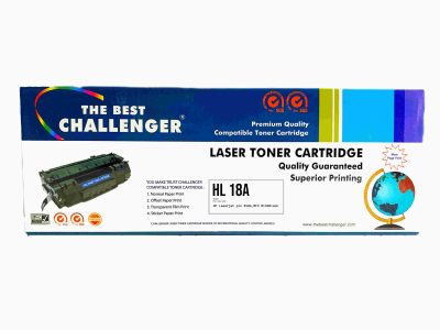 Challenger 107A Black LaserJet Toner With Chip,
