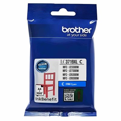Brother LC3719XL-C Cyan Ink Cartridge