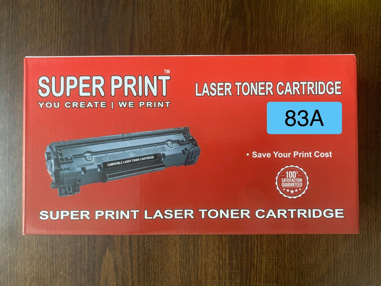 Super Print 83A Black LaserJet Toner Cartridge