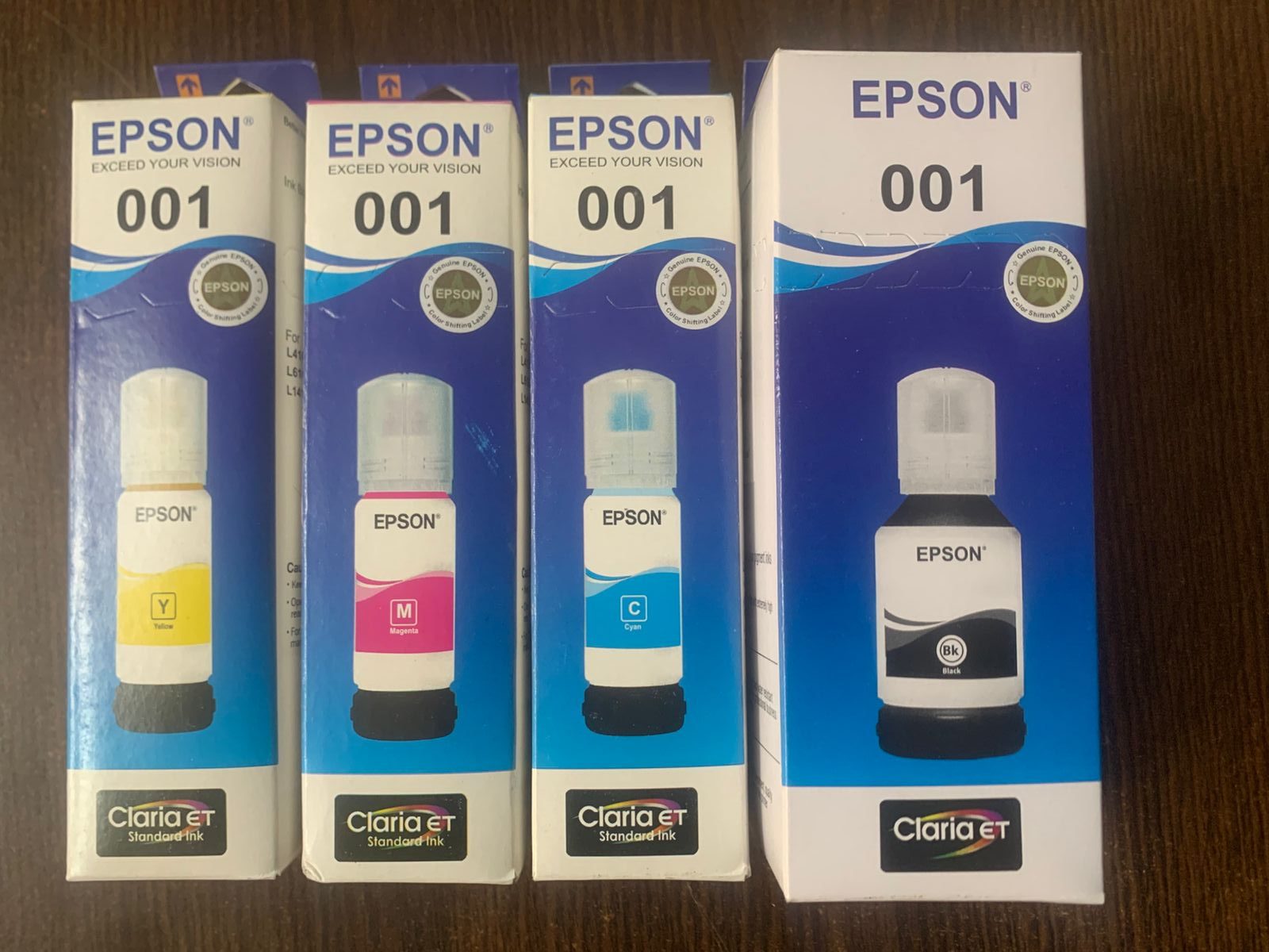 Epson 001 Compatible Ink Bottle Full Set for Epson EcoTank Printers