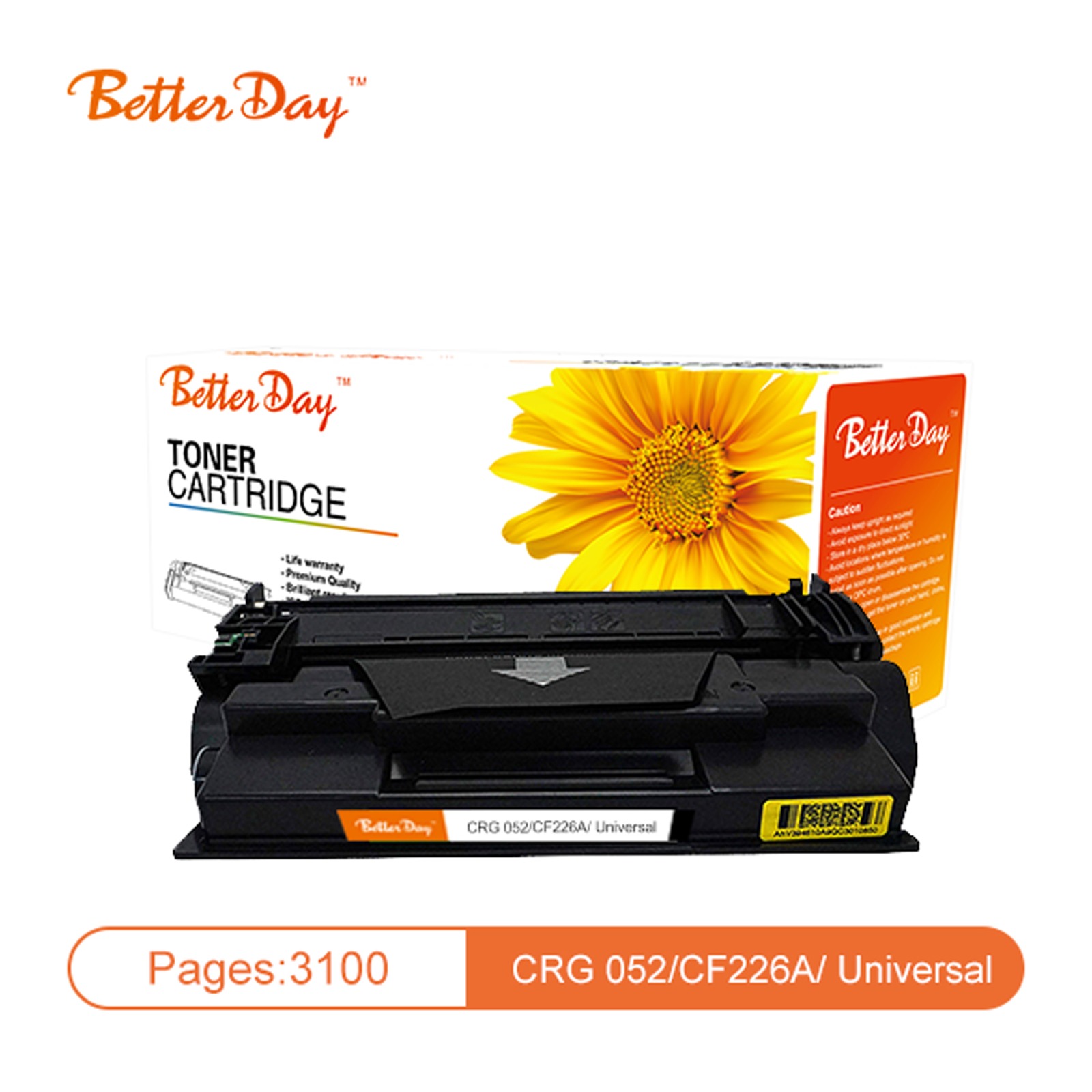Better Day 26A (CF226A) Compatible Black Toner Cartridge